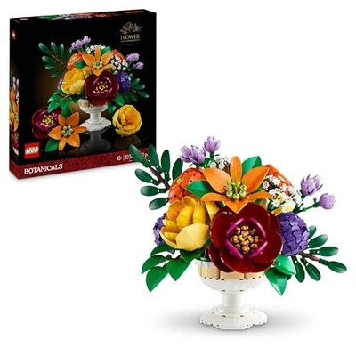 LEGO 10345 Botanical Flower Bouquet Set Artificial Floral Decor Gift New - Image 1 of 4