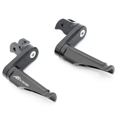 Black SHINOBI Rider Foot Pegs 40mm Extension For Buell XB12S Lightning 2004+ — 第 1/4 张图片