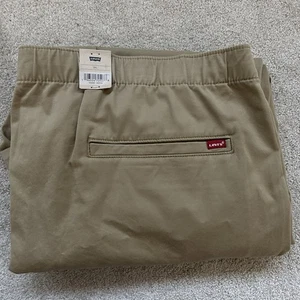Chino Joggers Levi's XX Para Hombre 3XL Grande y Alto Caqui Marrón Elastizado Cónico - Imagen 1 de 10