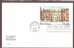 US SC # UX121 Blair House. Postal Card FDC. Ready For Cachet - Picture 1 of 1