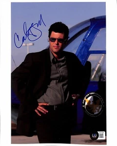 Carlos Bernard "Tony Almeida" 24 programa de televisión firmado autografiado 8x10 foto BECKETT - Imagen 1 de 3