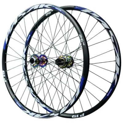 Mountain Bike Wheelset 26 29 27.5er 32H Thru Axle or QR 6 Pawls Hub XD HG MS - Image 1 of 4