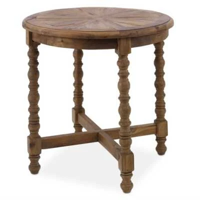 New Samuelle Rustic Reclaimed Wood Accent End Table Uttermost 24346 - Image 1 of 4