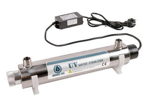 PURIFICATEUR Stérilisateur UV de l'eau NORDIC TEC & PHILIPS 4-6-30-55W