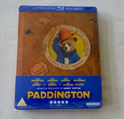 Paddington Limited Edition Blu-ray (UK) Steelbook *New & Sealed* - Image 1 of 3