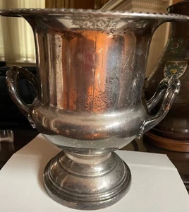 Leonard champagne bucket electro silver plate late 20th century Georgian pattern - Picture 1 of 5