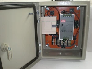 Schneider Electric TWDLCAA16DRF, Mean Well DR-120-24 With Waterproof Enclosure - Picture 1 of 18