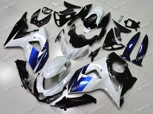 Kit de carenado de carrocería molde de inyección ABS blanco perla azul para GSXR1000 2009-2016 - Imagen 1 de 9