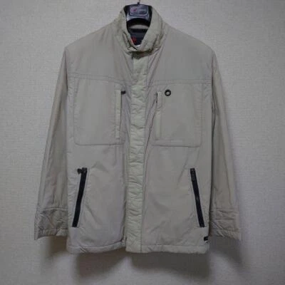 Versace Sport Blouson Size 50 Polyester Zip-up Beige Logo medusa Men's U2699 - Image 1 of 4