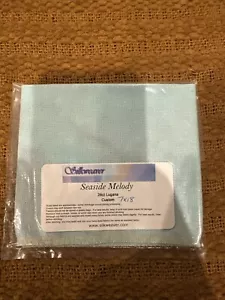 RARE VTG Silkweaver Hand Dyed Fabrics “Seaside Melody” 28CT Lugana 18x7 - Picture 1 of 2