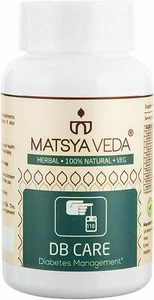Matsya Veda DbCare Herbal Supplement for Blood Sugar Control - 60 Capsules - Picture 1 of 6