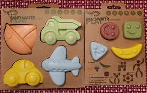 Viking Toys Sweden Ecoline Sand and Water 8 Play Forms Molds New! Eco Friendly - Picture 1 of 4