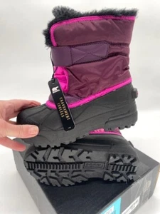 New Sorel SNOW COMMANDER™ Children's Boot Size 13 Purple Dahlia, Groovy Pink - Picture 1 of 6
