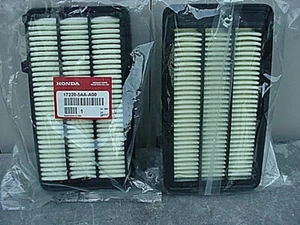 NEW HONDA GENUINE 16-21 CIVIC 17-22 CRV AIR FILTERS 17220-5AA-A00 1.5L TURBO - Bild 1 von 3