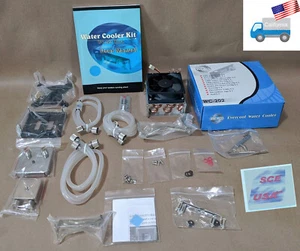 Piezas: Evercool WC-202 Overclocking enfriador de agua accesorios SOLO + ventilador CPU - Imagen 1 de 9