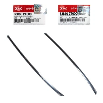 Genuine Upper Door Molding Chrome Rear Left Right 2EA For Kia Optima 2011-2016 - Изображение 1 из 4