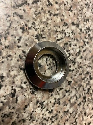 Jaguar XKE E-type S1 Door Handle Chrome Base Surround - Image 1 of 2