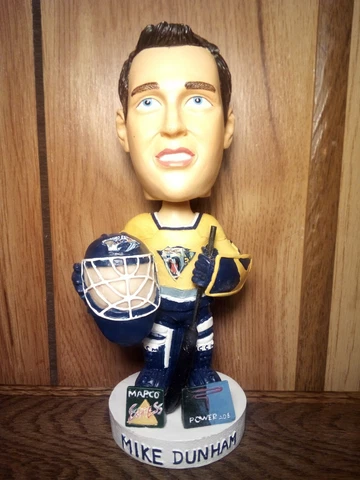 Nashville Predators MIKE DUNHAM Bobblehead SGA with Original Box Cover