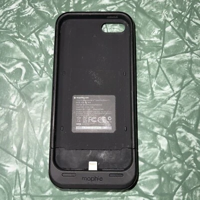 Mophie Juice Pack Air JPA-IP5-BLK External Battery Case For iPhone 5 - Image 1 of 4