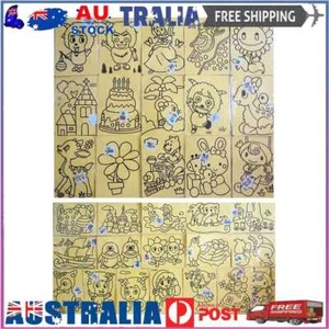 10pcs Colored Sand Painting Drawing Toys Coloring DIY random color - Picture 1 of 5