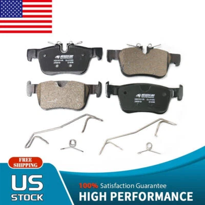 Pastillas de freno traseras de cerámica con hardware para Volvo S60 XC60 V60 V90 Cross Country XC40 Foto 1 de 4