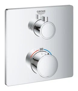 Grohe Grohtherm Thermostatic Shower Mixer Square  - 24079000 - Picture 1 of 1