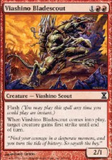 VIASHINO BLADESCOUT FOIL X4 4 4X Time Spiral MTG Magic Cards DJMagic