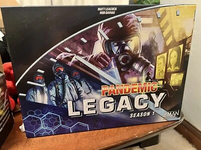 Pandemic Legacy Season 1 Blue Edition Board Game for Adults & Family Z-Man Games - Image 1 of 2