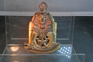Antique JUDD CAST IRON EGYPTIAN SHRINER PAPER LETTER DESK CLIP HOLDER #5263 - Picture 1 of 4