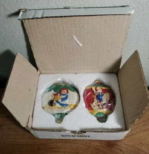 danbury mint raggedy ann and andy candy dream ornaments - Picture 1 of 3