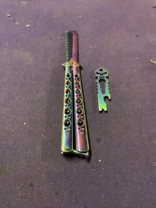 Butterfly Training Knife Practice Folding Trainer Game Tool - Picture 1 of 7