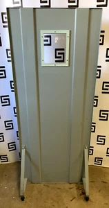 Mobile X-Ray Lead Shield Barrier Safety Radiation Shielding Window Wall 30Wx72"H - Picture 1 of 11