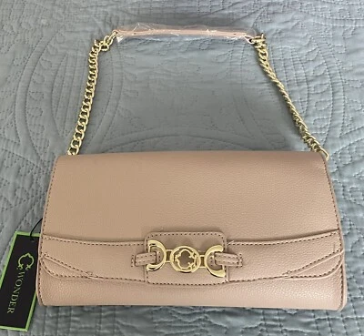 Nuevo Bolso sin asas/bolso de hombro C. Wonder adulto Nala Caviar verano 10" - Oxford tostado Foto 1 de 4