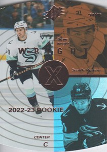 2022-23 Upper Deck Hockey '97-98 SPx Retro Bronze #SPX46 Shane Wright 107/250