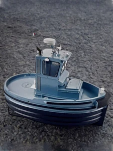 U.S. Navy Boomin Beaver Tug Boat 1:18 342mm RC Wooden Model Ship Kit - Picture 1 of 12