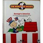 SNOOPY'S AMERICA [ THE WORLD OF SNOOPY] By Frank Hill - Hardcover Mint Condition