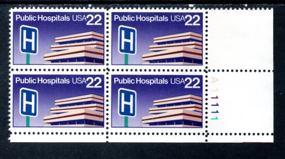 US Scott #2210 Plate block of 4, MNH, Plt. #A11111 LR - Image 1 of 1