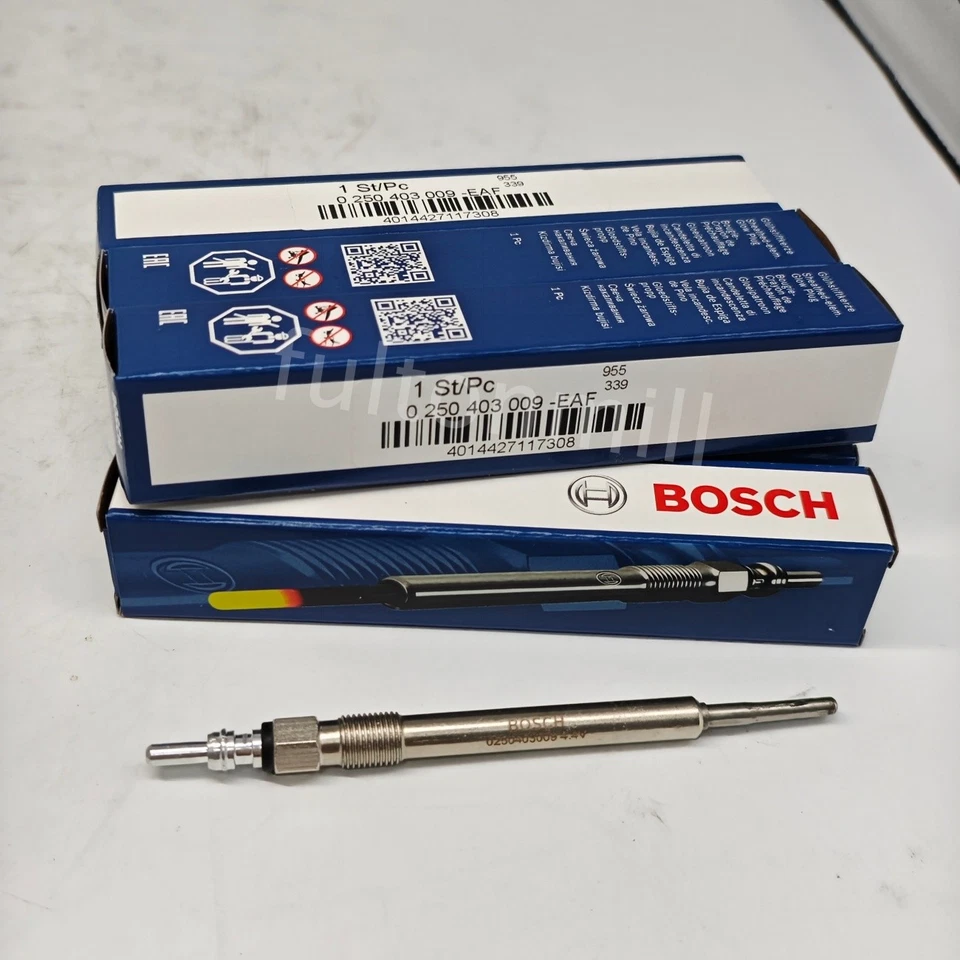 Set 4 Diesel Glow Plugs Bosch For Audi Q5 Q7 Porsche Volkswagen 2.0L L4 3.0L V6 Foto 1 de 4