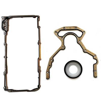 Kit de junta de cárter de aceite y sello principal trasero para Chevrolet GMC Cadillac 1998-2016 Foto 1 de 4