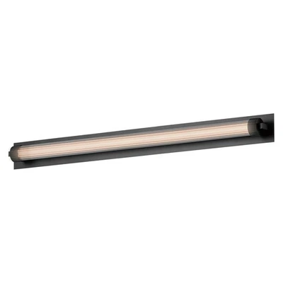Aplique de baño LED negro de la colección Doric Foto 1 de 2