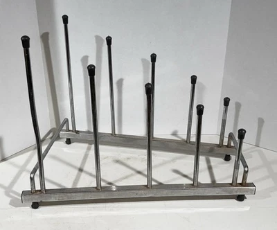 Estante de exhibición de almacenamiento de platillos vintage Zildjian Paiste Sabian Meinl Foto 1 de 3