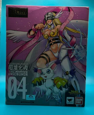 Figura de acción Digimon Tamashii Nations Bandai Digivolving Spirits ANGEWOMON #04 Foto 1 de 4