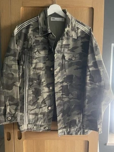 Zara Green Camouflage Jacket - Size XS - Picture 1 of 4