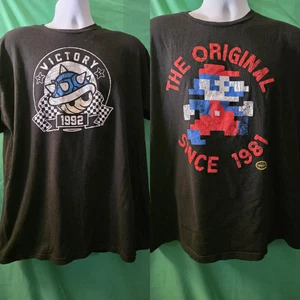 Loot Crate Mario Original Mariokart Kurzarm Oberteil 2XL gebraucht Geschenk 2 Stück - Bild 1 von 9