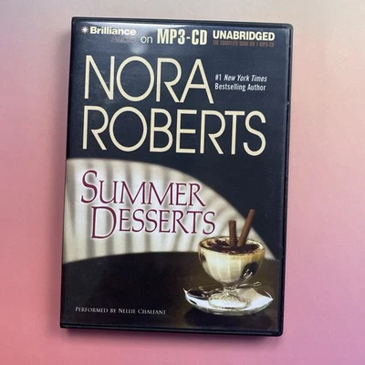 Summer Desserts by Nora Roberts MP3 CD Audiobook FREE SHIPPING - Image 1 of 3