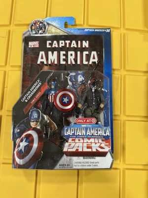 Paquetes de cómics Hasbro Marvel 2011 Capitán América Crossbones Target Excl H58 #1 Foto 1 de 2