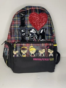 Original HARAJUKU MINI karierter Rucksack Gwen Stefani - Bild 1 von 10