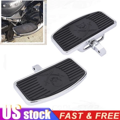 Estriberas traseras de pasajero para Honda VTX 1300 Suzuki VL800 VL400 C50 Foto 1 de 4