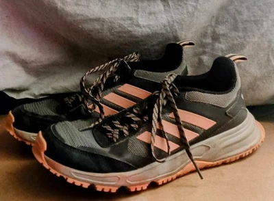 Adidas Rockadia Trail 3.0 Cómodas Zapatos para Correr para Hombres 8.5 Gris Naranja J.2.7 Foto 1 de 4