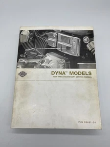 Harley-Davidson Dyna 2004 manual de servicio - pieza # 99481-04 - Imagen 1 de 1